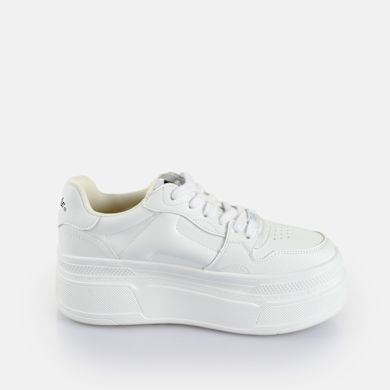 BUFFALO Besu 厚底 プラットフォーム スニーカー ホワイト 26.5 Buy Buffalo Besu in white in the BUFFALO® Shop
