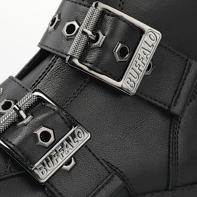 小物 Buffalo Bobs Buy Buffalo Pluto Zip Buckle in black in the BUFFALO® Shop