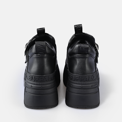Buy Buffalo Gospher Double Monk in black in the BUFFALO® Shop