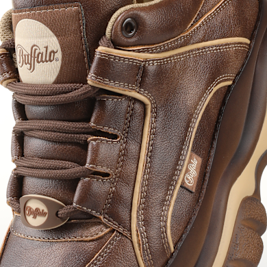 Buy Buffalo 1339-14 - VEGAN NAPPA Classic Low in brown in the