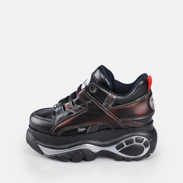 Buy Buffalo Classic Baskets basses vegan, rainbow in bleu in the