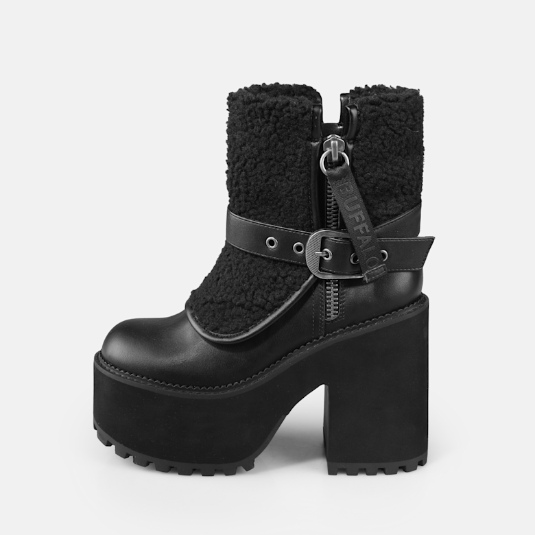 Buy Buffalo Killah Fold Boot Warm in black in the BUFFALO® Shop