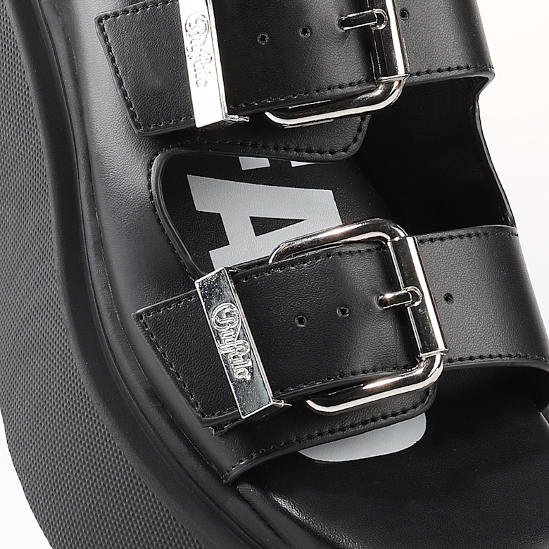 CIVARIZEブーツアンクレットネックレス buffalobobs FUGA Buy Buffalo Vicious Athena Buckle in black in the BUFFALO® Shop