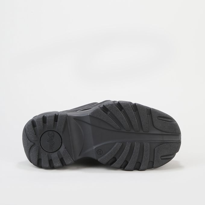 Buffalo Classic Low BS Leather negro 62403 4