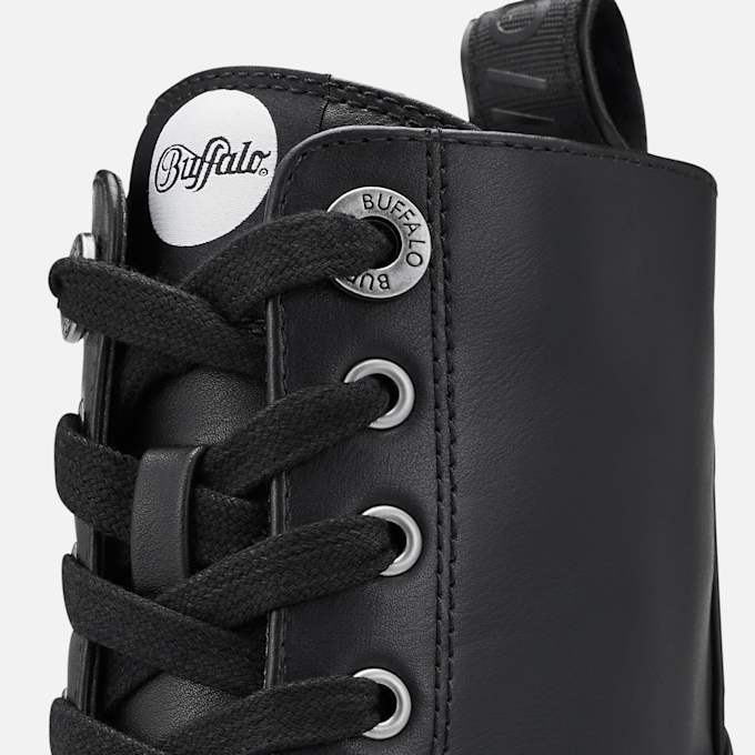 Buffalo Killah Lace Up MID Schwarz 64203 5