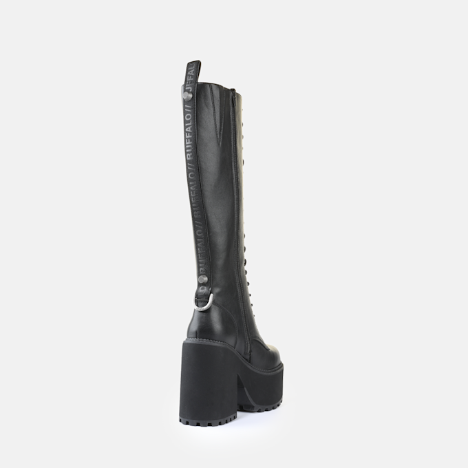 Buffalo Killah Lace Up HI nero 64207 3