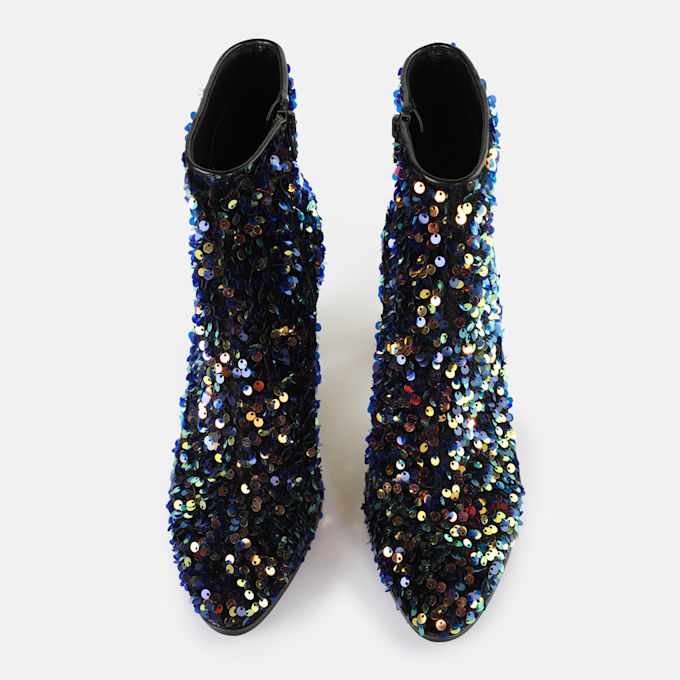 Buffalo Zoe Ankle  Boot black 64395 3