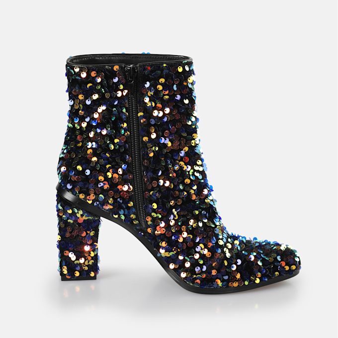 Buffalo Zoe Ankle  Boot black 64395 5