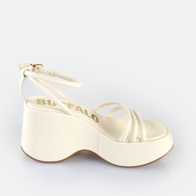 Buffalo Joy MSS Sandal weiß 64511 5