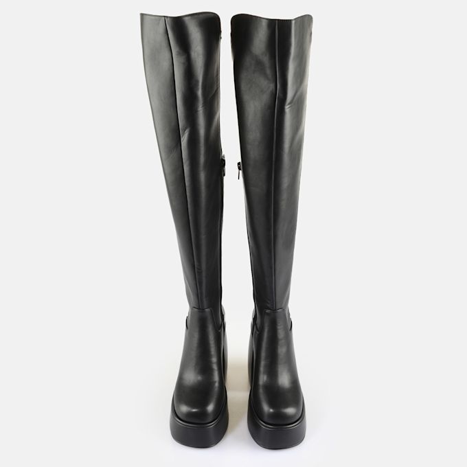 Buffalo Heart Stretch Boot black 64845 2