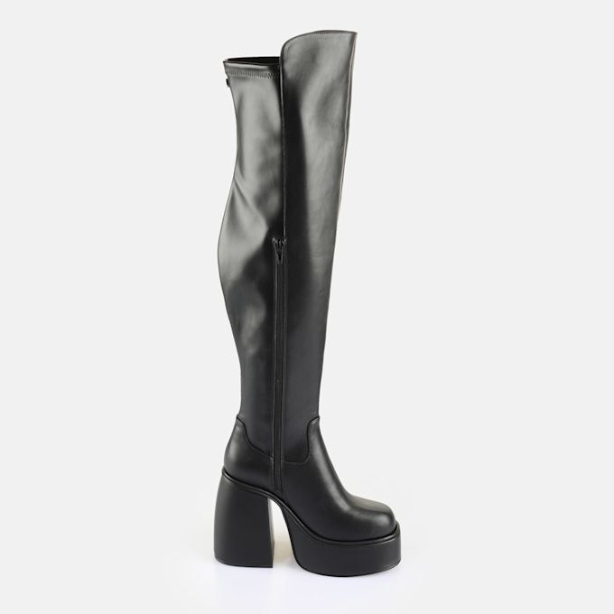 Buffalo Heart Stretch Boot noir 64845 4