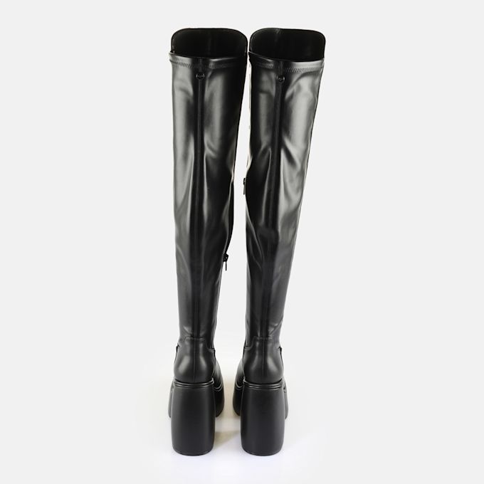 Buffalo Heart Stretch Boot negro 64845 5
