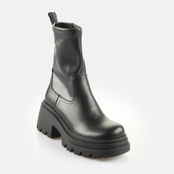 Buffalo Bravr Sock Boot black 64874 2