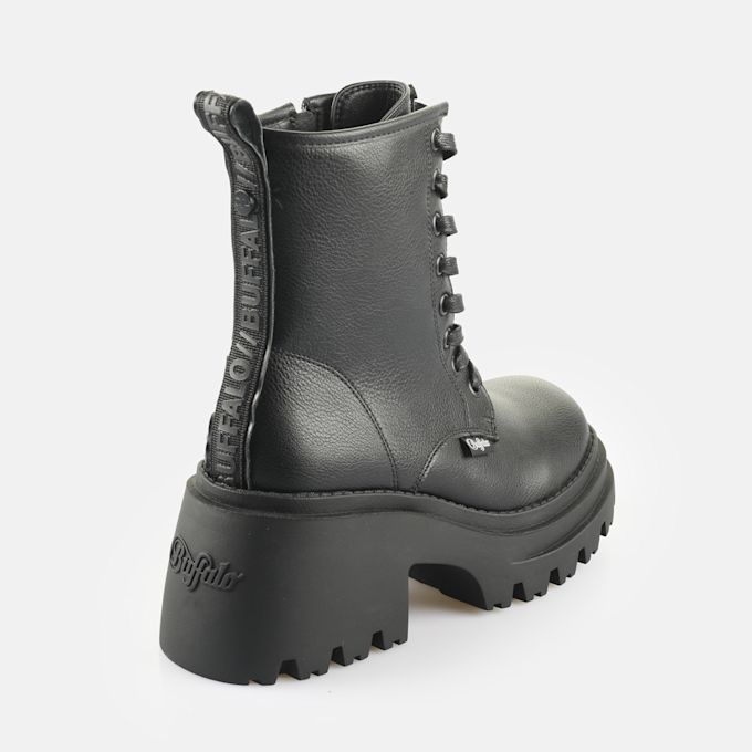 Buffalo Bravr Lace Up black 64875 4