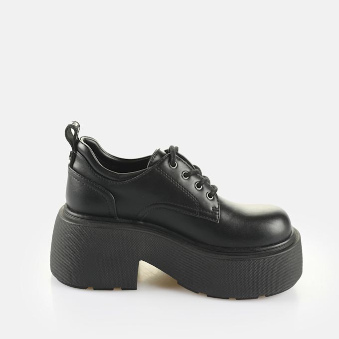 Buffalo Vicious Lace Up LO black 64920 4