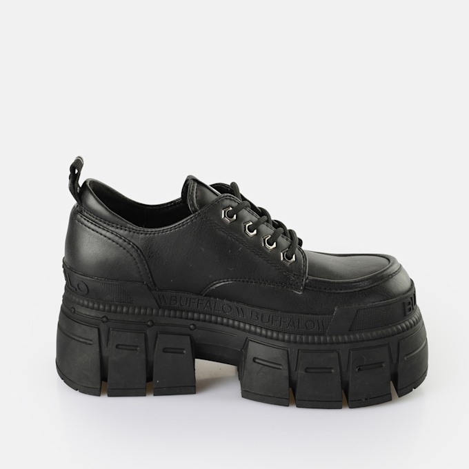 Buffalo Gospher Lace Up CS BS black 65005 5