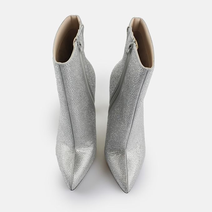 Buffalo Linda Ankle Shine silber 65204 2
