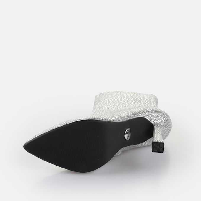 Buffalo Linda Ankle Shine argent 65204 6