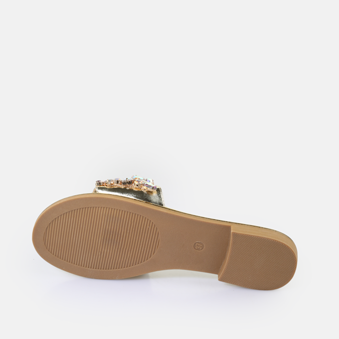 Buffalo Kira Slide doré 65211 6