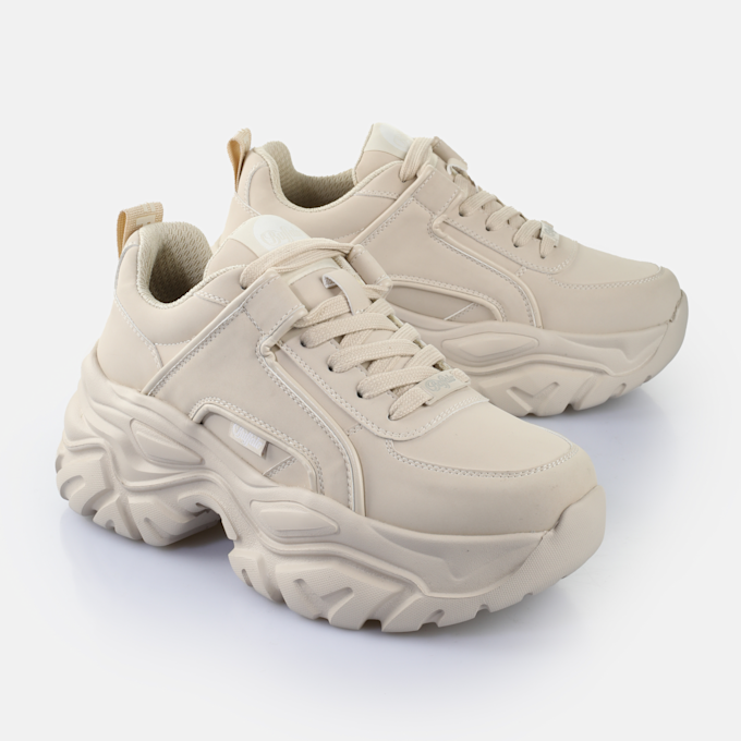 Buffalo BFL // GALACTICA - VEGAN NAPPA - WHITE beige 65474 3