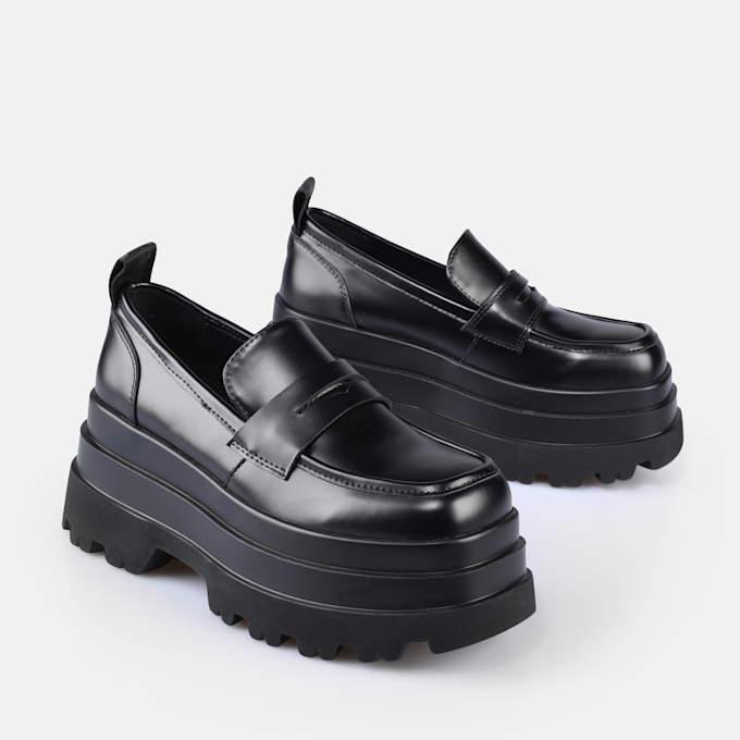 Buffalo Jupiter Loafer noir 91215 3