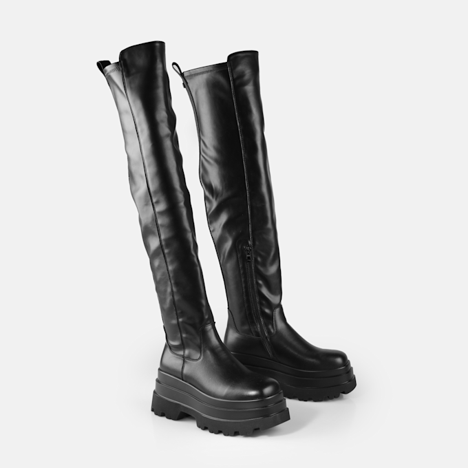 Buffalo Jupiter Overknee black 91213 3