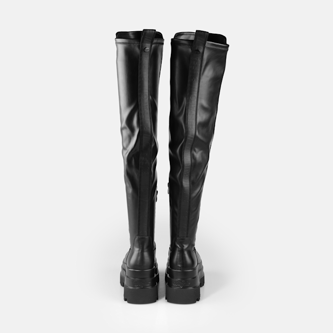 Buffalo Jupiter Overknee schwarz 91213 4