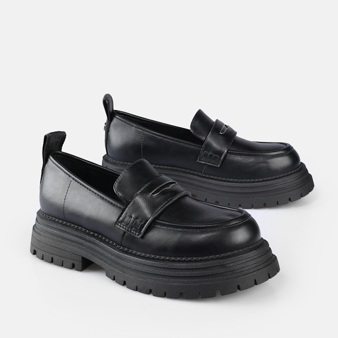 Buffalo Lennox Loafer noir 91250 3
