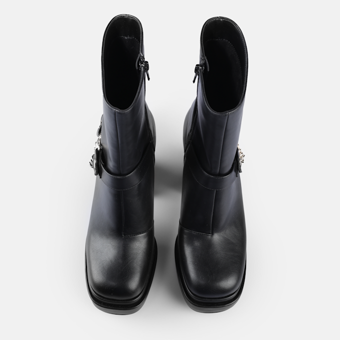 Buffalo May Biker BTN black 91729 2