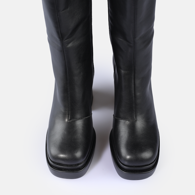 Buffalo May Boot BTN black 91722 2