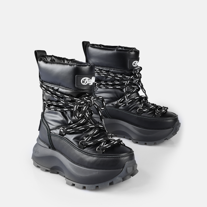 Buffalo Manhatten Snow Boot Puffed noir 91276 3