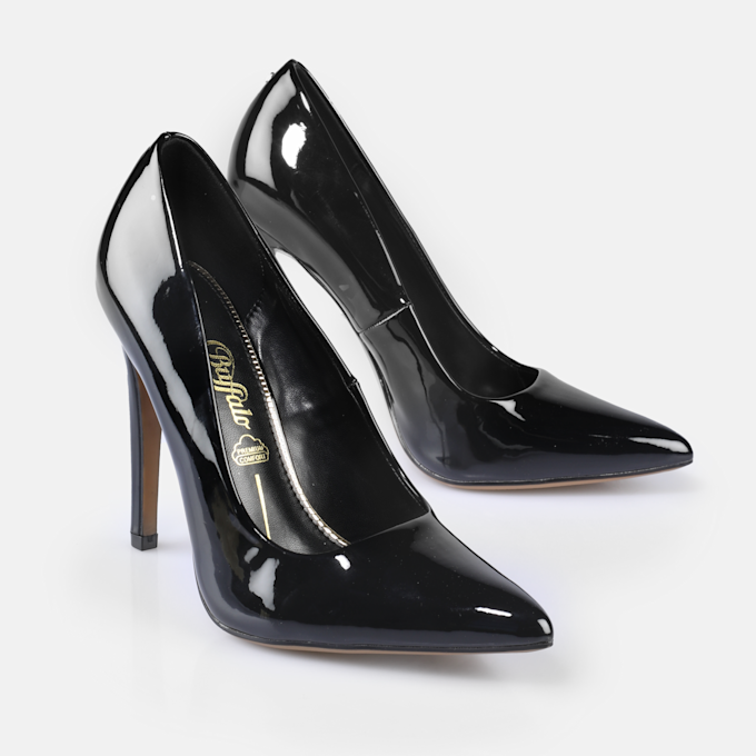 Buffalo Sienna Pump schwarz 91286 3