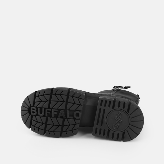 Buffalo Gospher Bootie Zip BS nero 91357 6