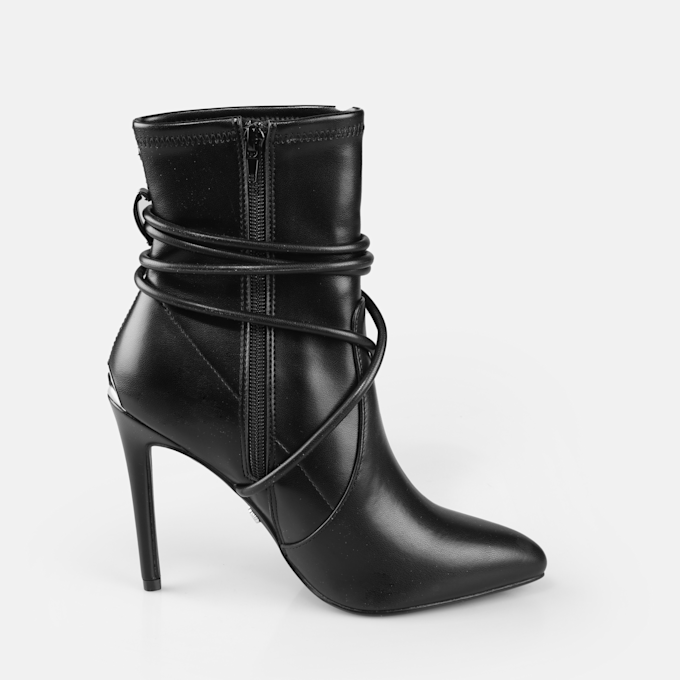 Buffalo Juliet Ankle Bootie STR schwarz 91731 5