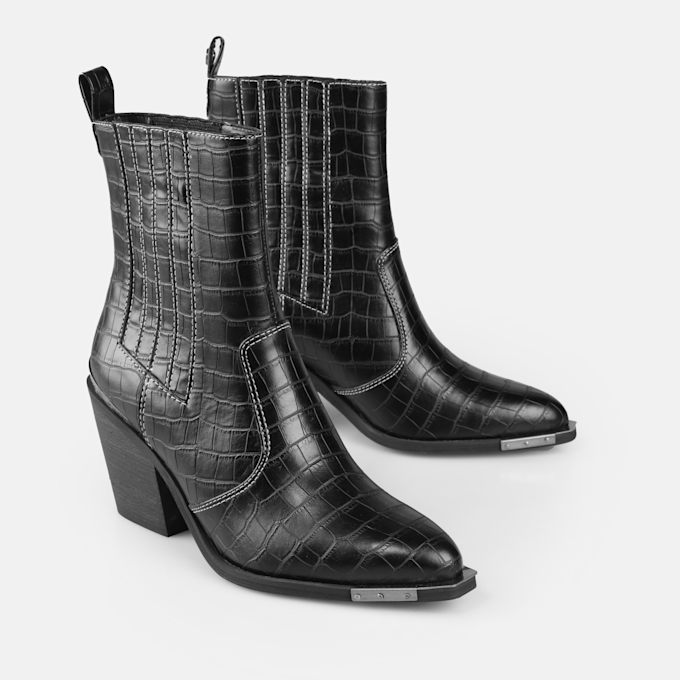Buffalo West Chelsea LO black 91728 3