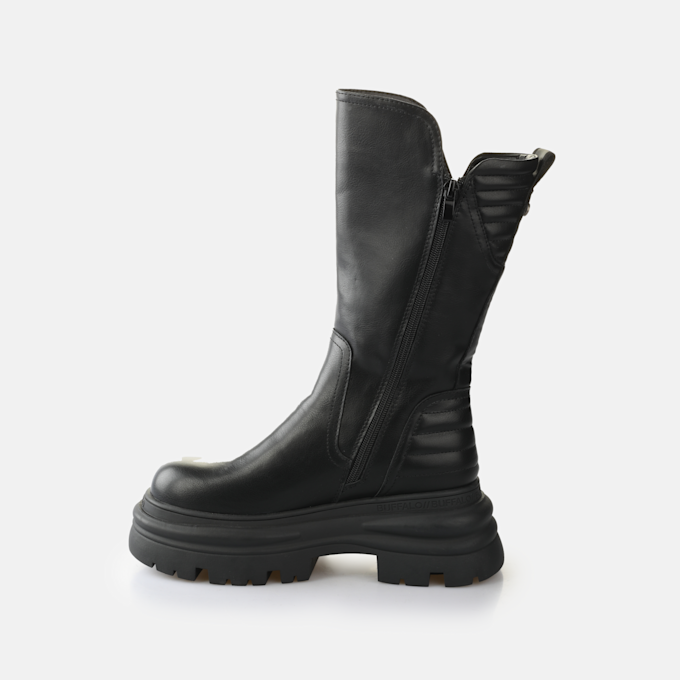 Buffalo Dione Biker Boot HI schwarz 91230 3