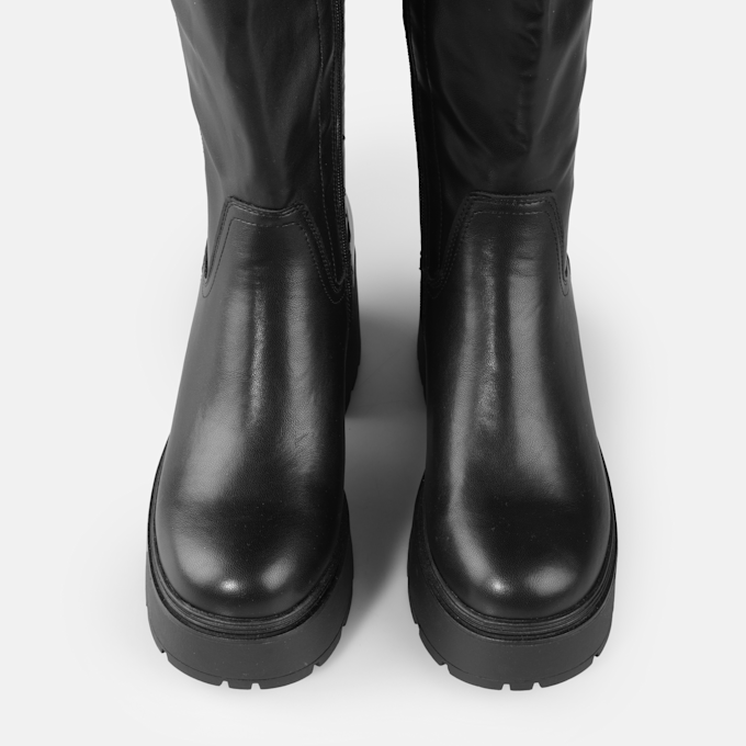 Buffalo Mila HI Boot schwarz 91204 2