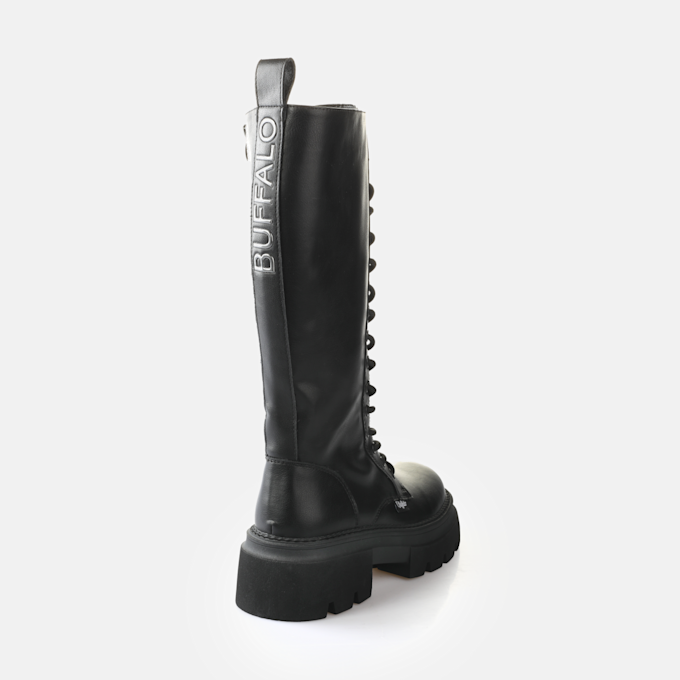 Buffalo Mave Lace Up HI schwarz 91235 4