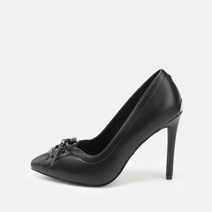 Buffalo Juliet Pump Lace black 93574 1