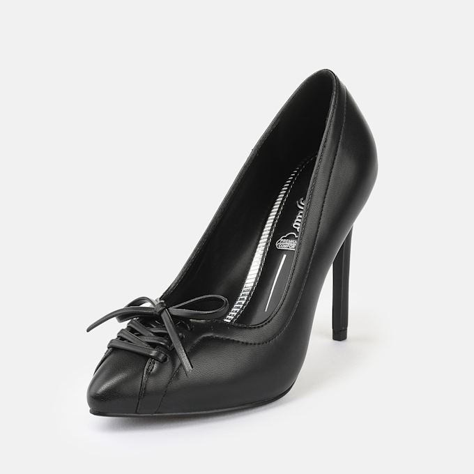 Buffalo Juliet Pump Lace schwarz 93574 2