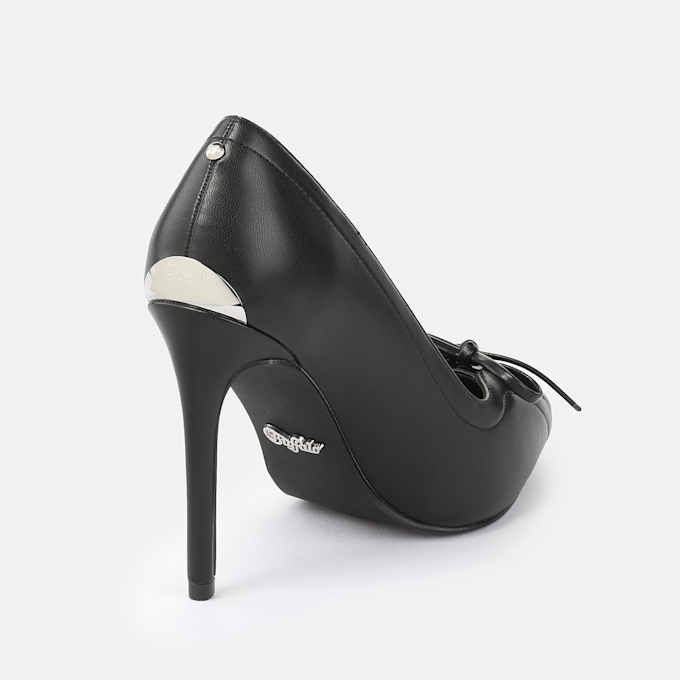 Buffalo Juliet Pump Lace schwarz 93574 4