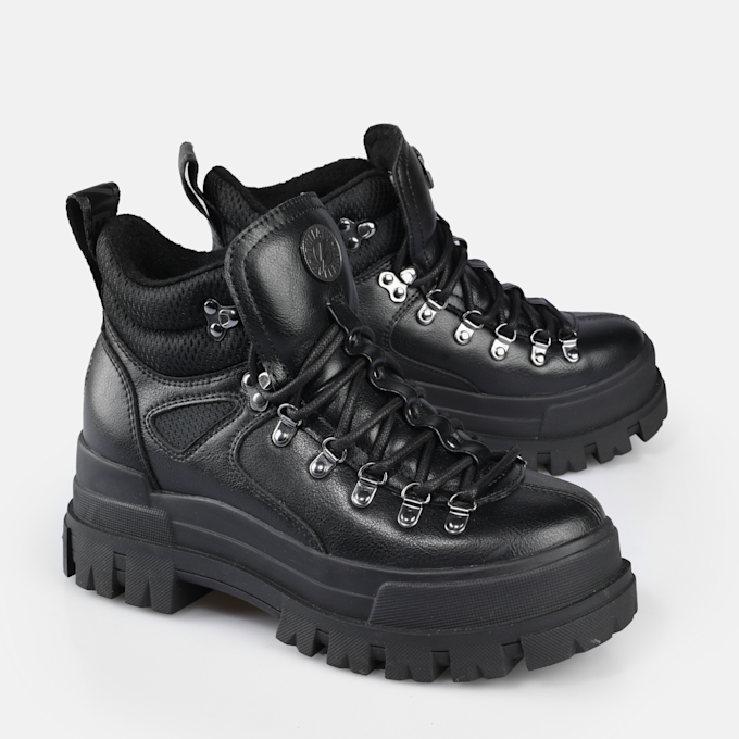 Buffalo Aspha Lace Up Hike noir 92511 3