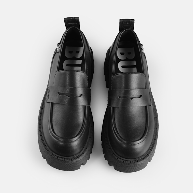 Buffalo Zane Loafer nero 93035 2
