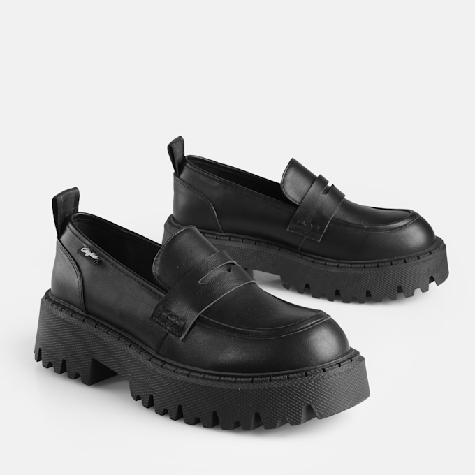 Buffalo Zane Loafer black 93035 3