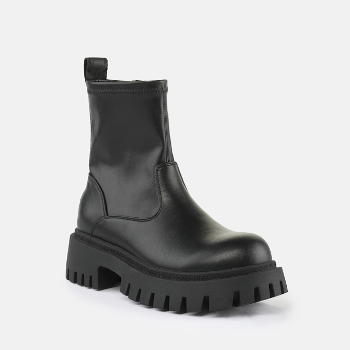 Buffalo Zanos Sock Bootie black 93024 2