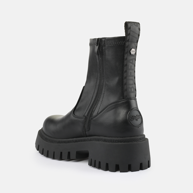 Buffalo Zanos Sock Bootie black 93024 4