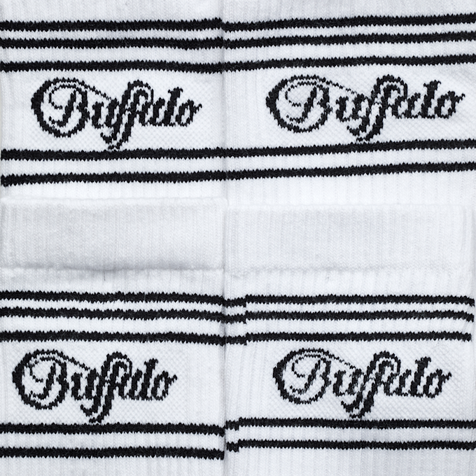 Buffalo TENNIS STRIPES - COTTON white 106349 2