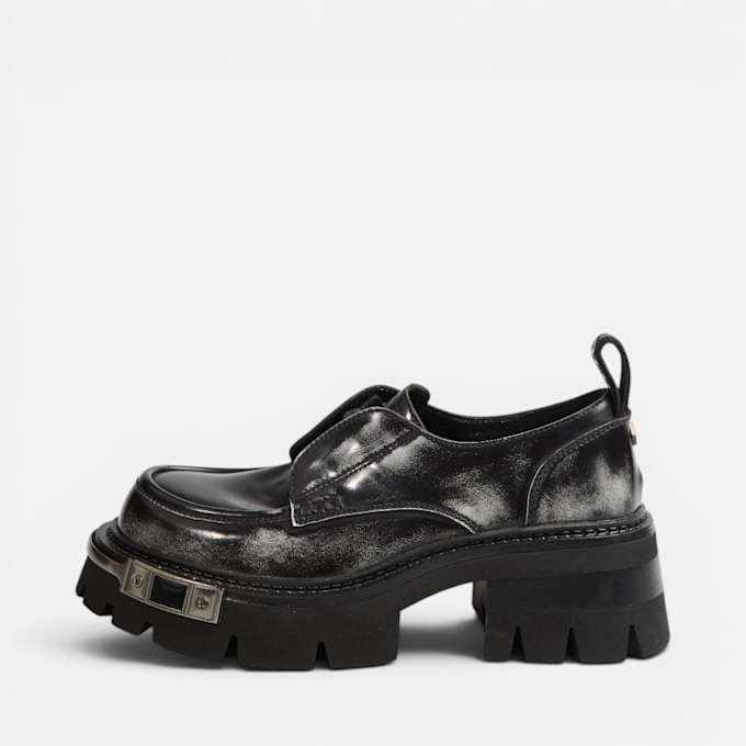 Buffalo SORAYA LACEUP LO - VEGAN NAPPA grey 104573 1