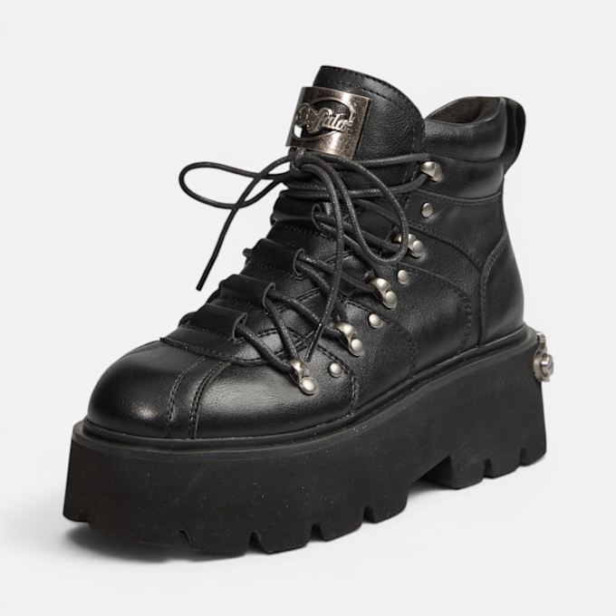 Buffalo BRAKE HIKE LO - VEGAN NAPPA schwarz 104584 2