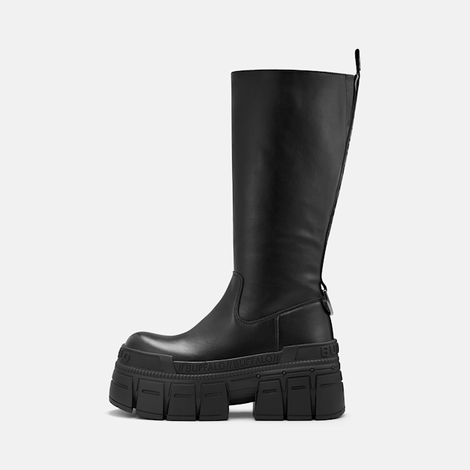 Buffalo GOSPHER PULLON HI - VEGAN NAPPA black 104598 1